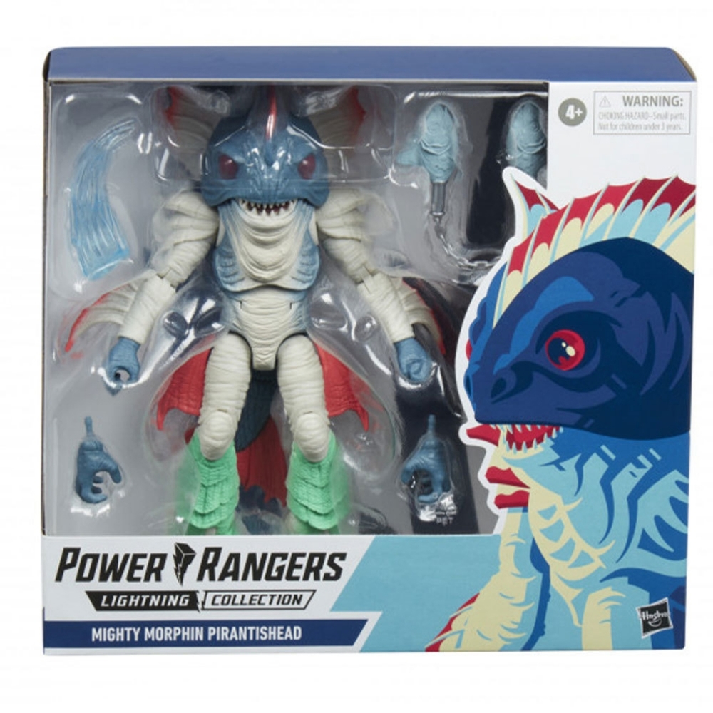 Power Rangers Lightning Collection Mighty Morphin Pirantishead Action Figure NEW